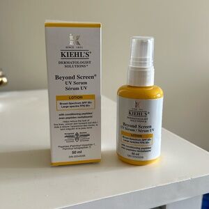 Kiehl’s Beyond Screen® UV Serum SPF 50+ Facial Sunscreen with Collagen Peptide